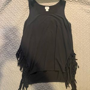 Mossimo fringe shirt